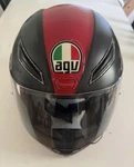 Agv 0T45H Motorcycle Helmet Size Xxl 63-64, Like New Pre-owned. Price: $105.00.