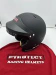 Pyrotect Prosport Helmet - Open Face SA2015 Rated 8124005 Black Large Used. Price: $90.00.
