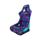 Racing Seat Prisma-ultra Series Battle Inspired Print Full Bucket Alcantara New. Price: $482.99.