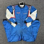 Vintage Sparco Blue Kart Racing Suit Cik-fia 2013/006 Level X-light Size 52 Used. Price: $120.00.