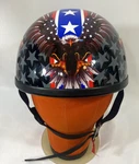 Skid Lid Helmets Original Half Usa Flame Eagle Medium 646988 Used. Price: $29.95.
