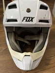 Fox Racing Youth Full Face Dirt Bike Helmet White E13 Dot Used Pre-owned. Price: $39.99.