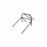 Allstar Performance ALL22600 8-POINT Roll Bar 67-69 Camaro/firebird New. Price: $337.35.