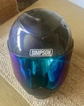 Simpson Racing Outlaw Bandit Helmet Carbon Fiber X-large Preowned Pre-owned. Price: $400.00.