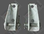 2 Pack Todco Style Roll-up Door Box Cable Anchor Bracket Clevis Pin Kit White New. Price: $15.95.