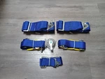 Sparco Racing Seat Belt Safety Harness Competition Blue 2 Inch Point 4PT New. Price: $269.95.