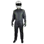 K1 Racegear 20-GT2-NV-M GT-2 Sfi Racing Suit Black/fluorescent Green, Medium New. Price: $715.31.