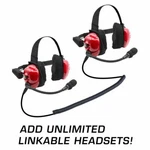 Nascar Headsets For Race Fan Linkable Intercom Scanner Over The Ear Rugged Radio New. Price: $355.00.