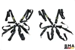 Porsche 991 911 GT3RS Schroth Flexi 2X2 Point Racing Harness Set Of (2) 2016 Used. Price: $854.99.