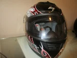 Scorpion Motorcycle Black Red White Full Face Helmet Street Bike Size Xs EXO700 New. Price: $69.99.