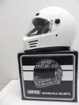 New Simpson Street Bandit White Motorcycle Helmet M2015 Xl - Dot/snell. Price: $395.00.