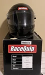 Racequip PRO15 Gloss Black SA2015 Fullface Autoracing Helmet Large With Orig Box Used. Price: $169.99.