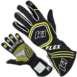 K1 Racegear Glove Flex X-large Black / Flo Yellow Sfi Fia- 23-FLX-NFY-XL New. Price: $138.59.
