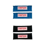 Simpson Racing 23020BK Nomex Individual Harness Pads - Black Pair New. Price: $61.85.
