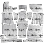 1963-66 Chevrolet Gmc Truck; Standard Cab; High Tunnel; Floor Insulation & Sound New. Price: $219.99.