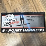 Aaaa Aces Racing 5 Point Harness Blue New Open Box. Price: $45.00.