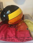 Bell Custom 500 Riff Open-face Motorcycle Helmet Shields & Bag Small Retro 3/4 Pre-owned. Price: $275.00.