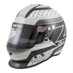 Zamp RZ-65D Carbon SA2020 Helmet, Black/gray, Medium New. Price: $542.00.
