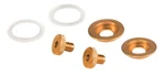 Stilo Helmet Peak Colored Screw Kit- Gold New. Price: $51.25.