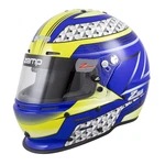Zamp H764C36XS, RZ-62 Helmet, X-small, Blue/green, Snell SA2020 New. Price: $323.21.