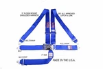 Rjs Sfi 16.1 Latch & Link Bolt Harness Belt V Roll Bar Mount Blue 1131003 New. Price: $109.99.