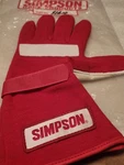 Vintage Authentic Simpson Racing Glove. New. Price: $38.00.