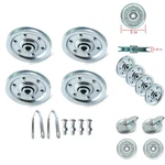 4 Pk 3" Garage Door Pulley Kit Heavy Duty Extension Spring Hardware With Clevis New. Price: $20.99.