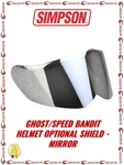 Simpson Motorcycle Helmet Replacement Shield Mirror - Ghost Bandit, Speed New. Price: $97.35.