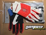 Nos Moose Racing M1 Gloves Red Orange Mens Medium Moto Mx Atv Off Road New. Price: $18.00.