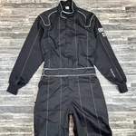 Crow Safety Gear 23034 Proban Suit Sz Xl Black W/ White Stitch Sfi 3.2A/1 Legacy Used. Price: $119.00.