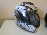 New Scorpion Motorcycle Black White Full Face Helmet Street Bike Size EXO-700. Price: $69.99.