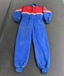 Vintage Bell Men's Racing Suit Red White Blue One Piece Sfi 3-2A/5 Certified Used. Price: $161.99.