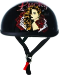 Bikers Choice Skid Lids Lucky Lady Original Helmet Large - Dot Certified New. Price: $82.99.