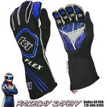 K1 Racegear Flex Sfi 3.3/5 Auto Gloves Black/blue Youth And Adult Sizes New. Price: $99.99.