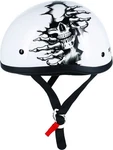 Skid Lid Original Half Helmet - Dot Approved White Rose Adult Size Xs New. Price: $82.99.