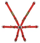 Schroth 6-PKT Fia 2" Flexi 2X2 Harness Rally Raceing Red Black Blue Snap Bolts New. Price: $573.00.