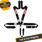 Racequip 813003 Black 5-POINT Ratchet Sfi Racing Harness Set New. Price: $225.55.