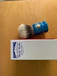 Simpson Chubby 3 Manchurian Badger Shaving Brush Cobalt Used. Price: $395.00.