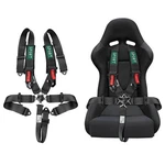 5-POINT Racing Safety Harness Set Sfi With Ultra Comfort Heavy Duty Shoulder Pad New. Price: $59.99.