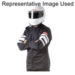 Racequip 121009 Fire Suit Jacket Black With White Stripe 4X-LARGE New. Price: $231.02.