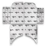 Flatline Barriers TABB5003 1955-57 Fits Chevy 2 Door, Insulation New. Price: $187.99.