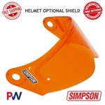 Simpson Motorcycle Mod Bandit Helmet Optional Shield - Amber #mbase New. Price: $94.76.