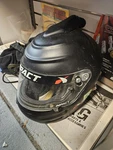 Impact Racing Helmet W/top Air Inlet Large Adult Size Good Condition Used. Price: $249.95.