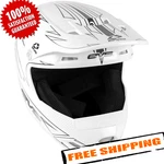 Evs HE21T3P-WH-M Medium White Youth Pinner Helmet New. Price: $116.99.