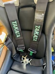 Takata Race 4 Points Snap On 3 Racing Seat Belt Harness With Camlock Black New. Price: $389.00.