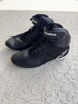 Alpinestars Faster Black Motorcycle Riding Shoes Boots 9 1/2 Eu Size 42.5 Pre-owned. Price: $85.00.