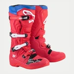 Alpinestars 2026 Tech 5 Motocross Boots Bright Red Dark Blue Mx Atv New. Price: $388.04.