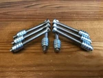 8 Guitar Neck Threaded Steel Inserts+stainless Oval Head Screws Best Deal *usa* New. Price: $13.95.