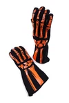 Rjs Racing Sfi 3.3/5 New Skeleton Gloves Orange Black Size Lg 600090154. Price: $109.95.