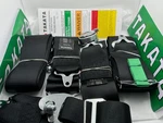 Takata Race 4 Points Snap On 3 Racing Seat Belt Harness With Camlock Black New. Price: $385.00.